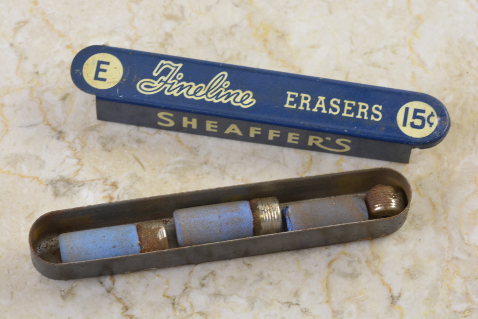 Eversharp 5-R Vintage Erasers--NEW OLD STOCK 